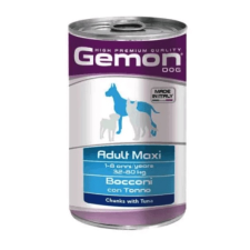  Gemon Dog Adult Maxi konzerv Tonhal – 12×1250 g kutyaeledel