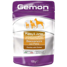 Gemon Dog Alutasak 100G Junior Csirkés kutyaeledel