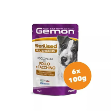 Gemon Dog alutasak Adult Csirke & Pulyka 6x100g kutyaeledel