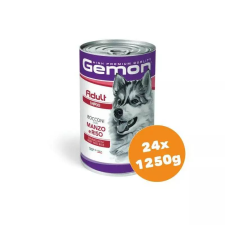 Gemon Dog konzerv Adult Maxi Marha & Rizs 24x1250g kutyaeledel