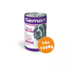 Gemon Dog konzerv Adult Maxi Sertés & Rizs 12x1250g kutyaeledel