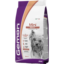 Gemon Dog Mini Adult (Lazac &amp; Rizs) - 3 kg kutyaeledel