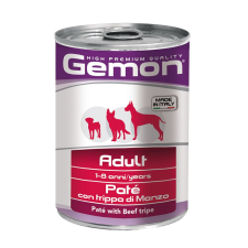  Gemon Dog PATÉ adult Marha&#038;Pacal konzerv 400g kutyaeledel