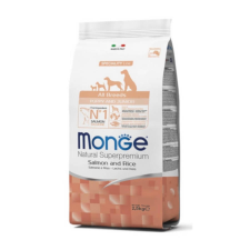 Gemon ( Monge ) Monge All Breeds Puppy & Junior Salmon and Rice 15kg kutyatáp kutyaeledel