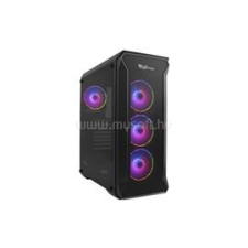 Genesis Irid 505 ARGB fekete (táp nélküli) ablakos ATX ház (NPC-1518) számítógép ház