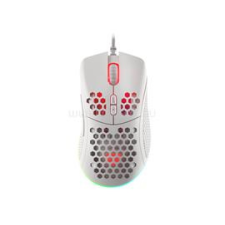 Genesis KRYPTON 555 gamer vezetékes egér (fehér) (NMG-1840) egér