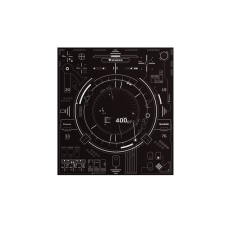 Genesis Tellur 400 Protective gamer szőnyeg 110x110 cm (NDG-2065) (NDG-2065) lakástextília