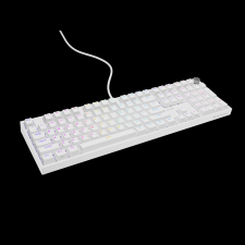 Genesis Thor 404 Yellow Switch Vezetékes RGB Billentyűzet US - Fehér (NKG-2299) billentyűzet