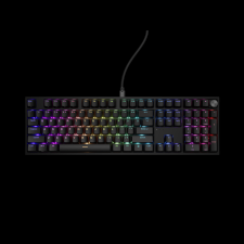Genesis Thor 404 Yellow Switch Vezetékes RGB Billentyűzet US - Fekete (NKG-2297) billentyűzet