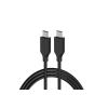  Genius ACC-C2CC-3A USB-C to USB-C 3A PD60W charging cable &amp; data 1m Black