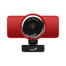 Genius Ecam 8000 1080p piros webkamera webkamera