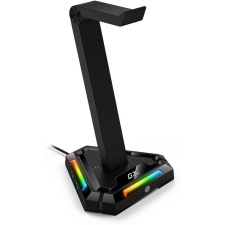 Genius GX-UH100 asztali fejhallgató állvány, RGB háttérvilágítás fejhallgató állvány