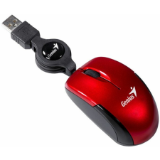 Genius micro traveler v2 egér piros usb (31010125107) egér