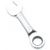 GENIUS TOOLS 760215 rövidített csillag-villáskulcs, racsnis, 15 mm