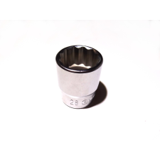 GENIUS TOOLS Dugókulcs - crowafej 1/2" 12 szög normál 28 mm Genius dugókulcs