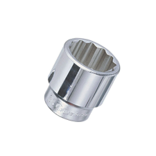 GENIUS TOOLS Dugókulcs - crowafej 3/4" 12 szög normál 36 mm Genius dugókulcs