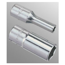 GENIUS TOOLS Dugókulcs - crowafej 3/8" 6 lap hosszú 8 mm Genius dugókulcs