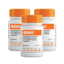 Genix fogyókúrás étrend-kiegészítő kapszula 3x60db vitamin és táplálékkiegészítő