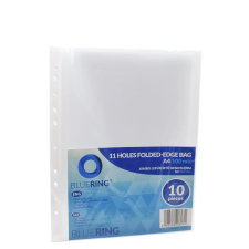  Genotherm lefűzhető, A4, 100 micron jumbo Bluering® 10 db/csomag, lefűző
