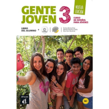 Gente joven 3. Nueva edición Libro del alumno nyelvkönyv, szótár