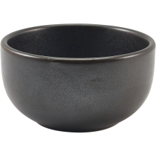 GenWare Tál porcelán, Magasság: 65 mm, Ø: 114 mm, fekete konyhai eszköz