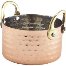 GenWare Tálalótál rozsdamentes acél, űrtartalom: 0,32 liter, magasság: 50 mm, réz konyhai eszköz