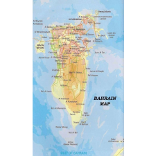Geo Projekt Bahrain térkép Geo Projekt 1: 100 000 térkép