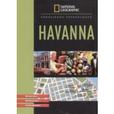 Geographia Kiadó Havanna útikönyv National Geographic térkép