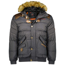  GEOGRAPHICAL NORWAY férfi kabát BELPHEGORE MEN téli, XL Sötétszürke