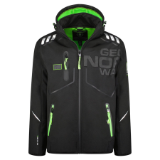 Geographical Norway férfi kabát ROBIN MEN softshell, L Fekete férfi kabát, dzseki