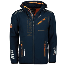 Geographical Norway férfi kabát ROYAUTE softshell, 3XL Sötétkék férfi kabát, dzseki