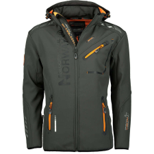 Geographical Norway férfi kabát ROYAUTE softshell, S Sötétszürke férfi kabát, dzseki