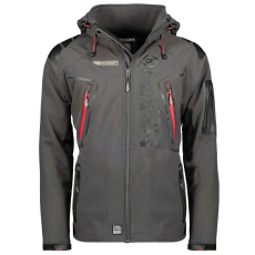 Geographical Norway férfi kabát TECHNO softshell, S Sötétszürke