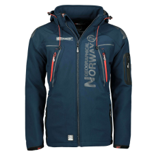 Geographical Norway férfi kabát TECHNO softshell, XXL Sötétkék férfi kabát, dzseki