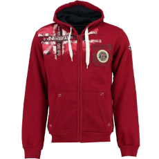 Geographical Norway férfi pulóver FESPOTE MEN 100 plus size, 9XL Bordeaux