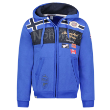 Geographical Norway férfi pulóver GARADOCK, XL Kék férfi pulóver, kardigán