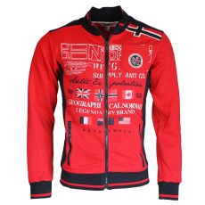 Geographical Norway férfi pulóver GERINOS MEN 100, Piros 7XL