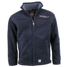 GEOGRAPHICAL NORWAY férfi pulóver UBOLT szőrmével, 6XL Sötétkék férfi pulóver, kardigán