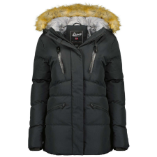 Geographical Norway női kabát CROWN BLACK LADY 054, XL Fekete női dzseki, kabát