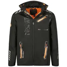Geographical Norway ROYAUTE FÉRFI SOFTSHELL DZSEKI FEKETE