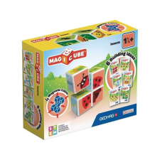 Geomag MagiCube: Mágneses építőkocka szett - Rovarok mágneses építőjáték