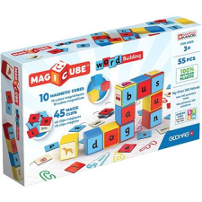 Geomag Magicube Word Building Recycled Clips 55 építőelem geomag