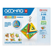  Geomag Supercolor Panels Recycled 35 db (63810) barkácsolás, építés
