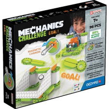 Geomagworld Geomag Mechanics Challenge Goal! mágneses építőjáték készlet - 96 db-os kreatív és készségfejlesztő