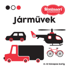Geopen Kiadó Járművek - Montessori babáknak gyermek- és ifjúsági könyv