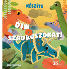 Geopen Kiadó - Készíts dinoszauruszokat! - Makettek 3D-ben gyermek- és ifjúsági könyv