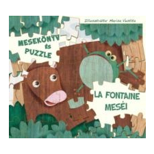 Geopen La Fontaine meséi - mesekönyv és puzzle gyermek- és ifjúsági könyv
