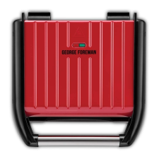 George Foreman 25040-56 Steel családi piros grill grillsütő