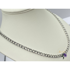  George III. kerek szemes nemesacél nyaklánc nyaklánc