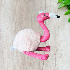 George Koronás flamingó plüssfigura